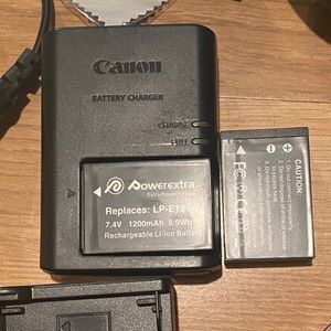 No box comes with cleaning kit, filter lens, tripod, travel bag etc